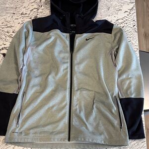 Nike Men's Performance Jacket in Gray and Black